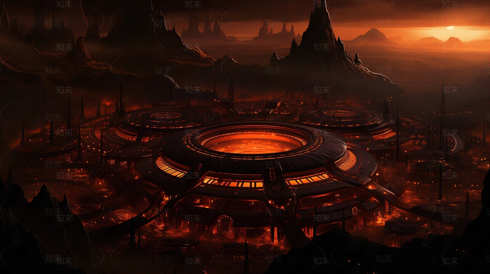 现代城市外景贴图下载【ID:1166633538】