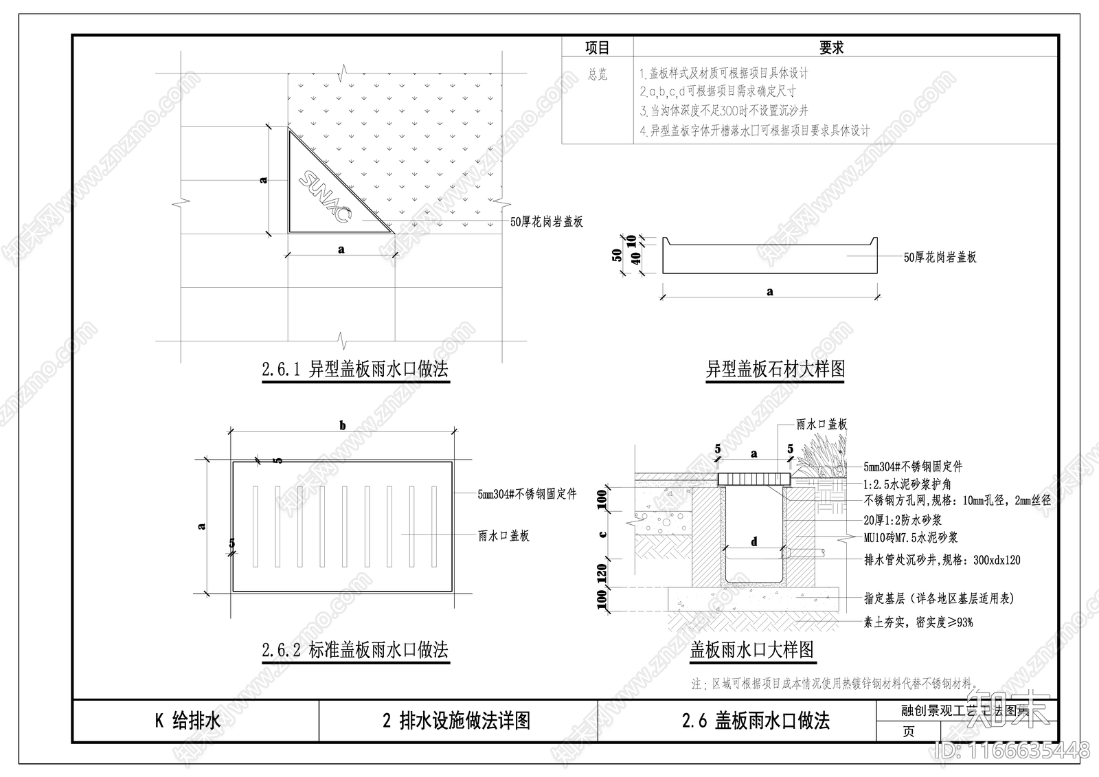 给排水节点详图cad施工图下载【ID:1166635448】