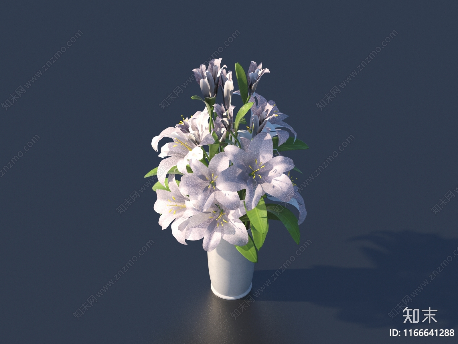 现代花钵3D模型下载【ID:1166641288】