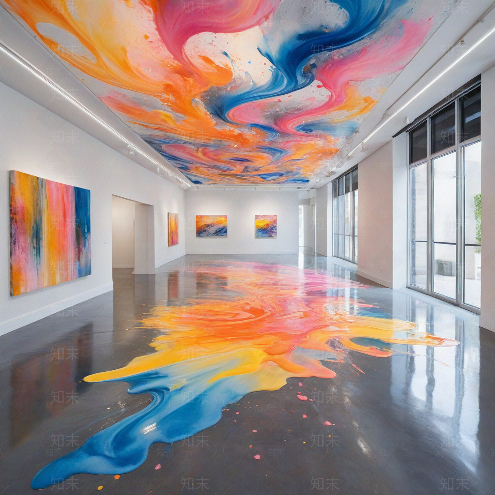 现代简约商铺贴图下载【ID:1166652454】