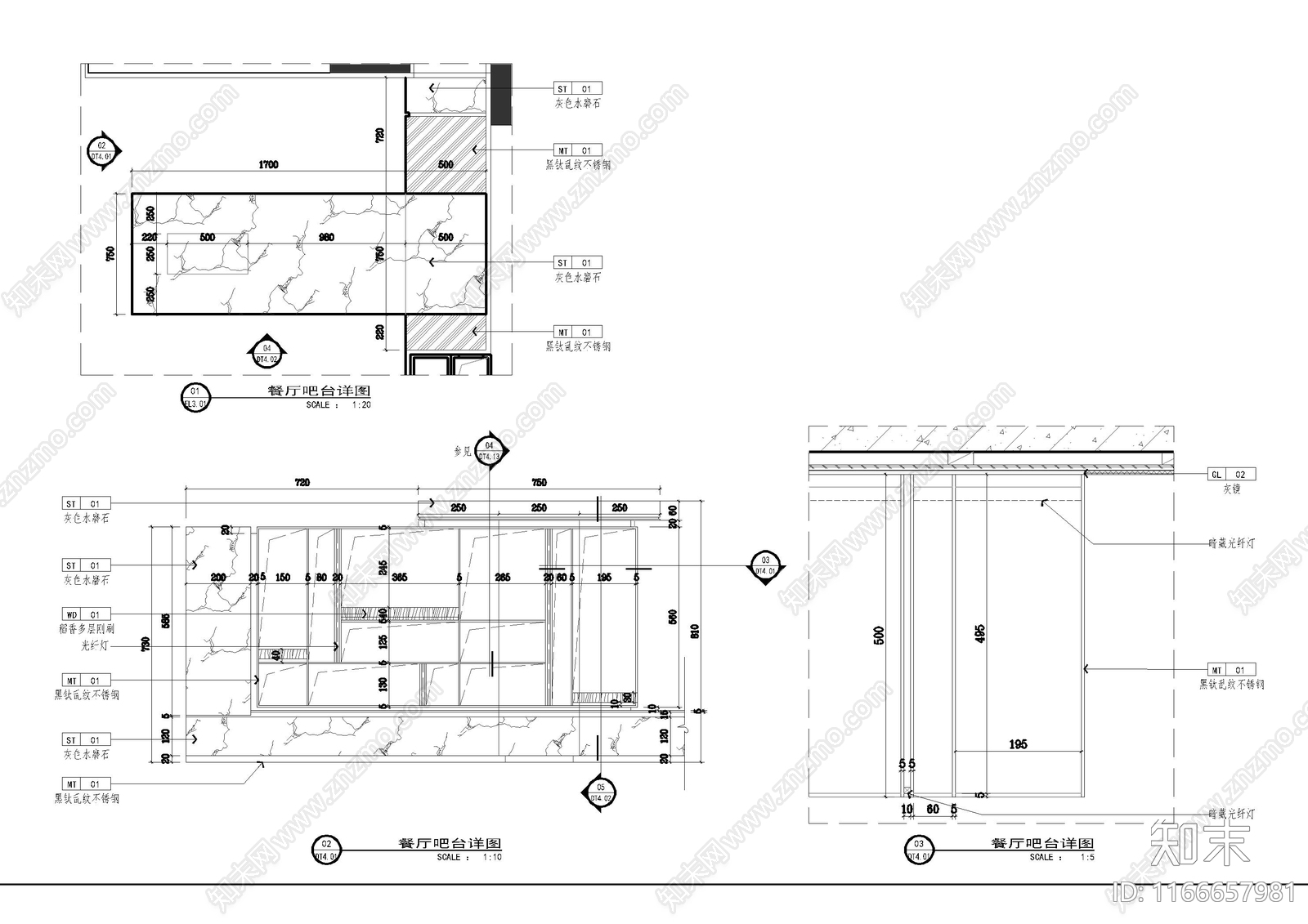 现代家具节点详图cad施工图下载【ID:1166657981】