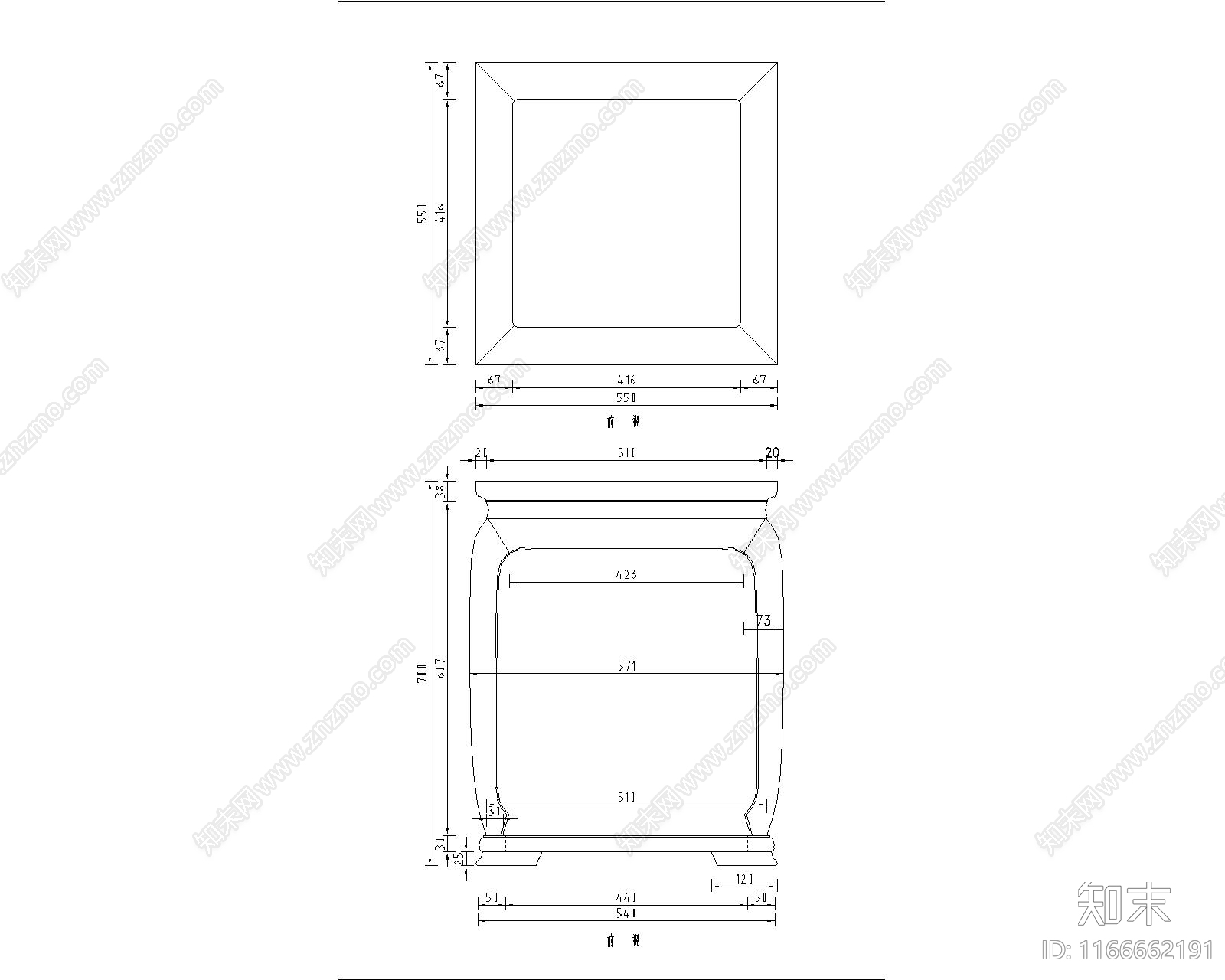 中式综合家具图库施工图下载【ID:1166662191】