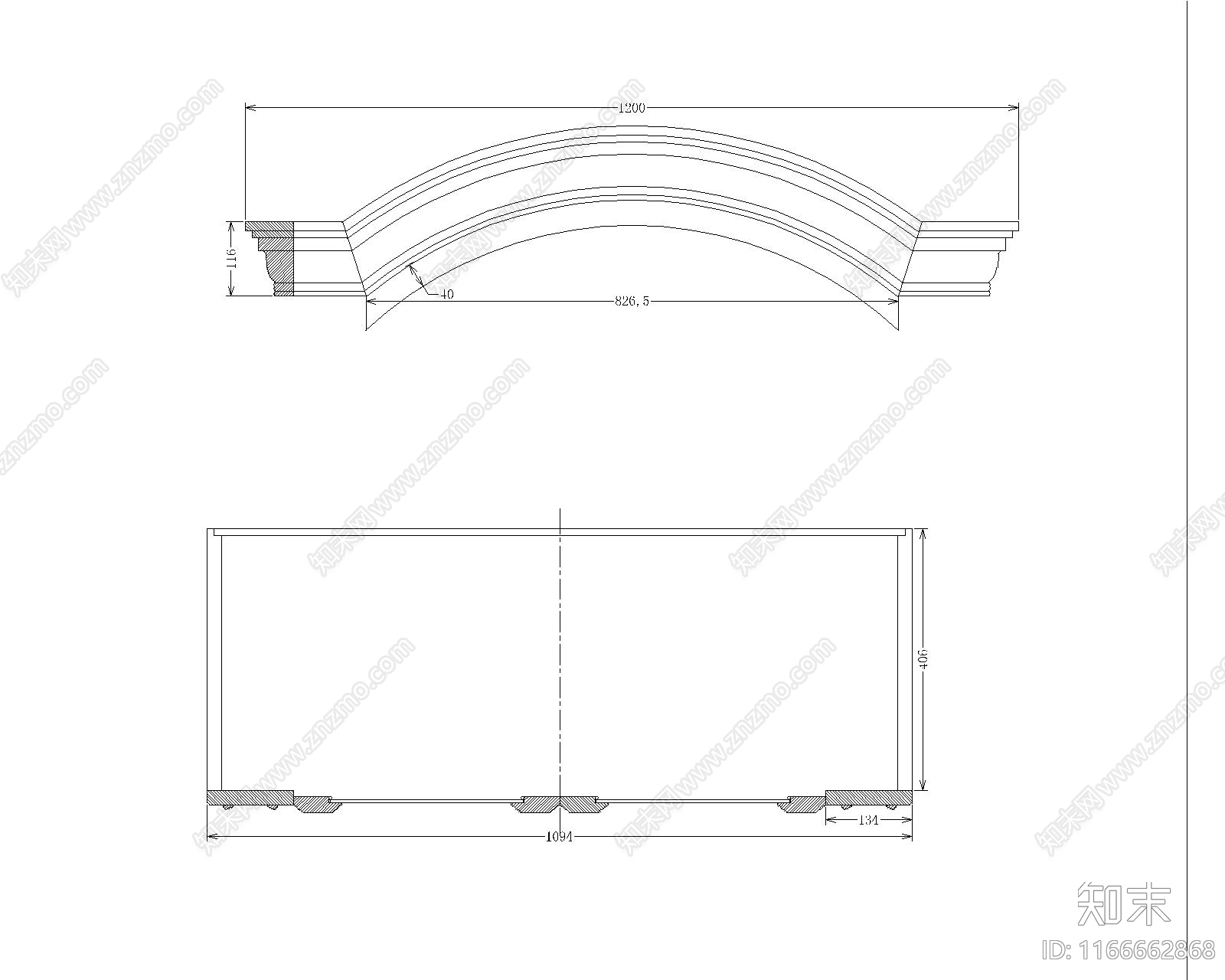 美式家具节点详图cad施工图下载【ID:1166662868】