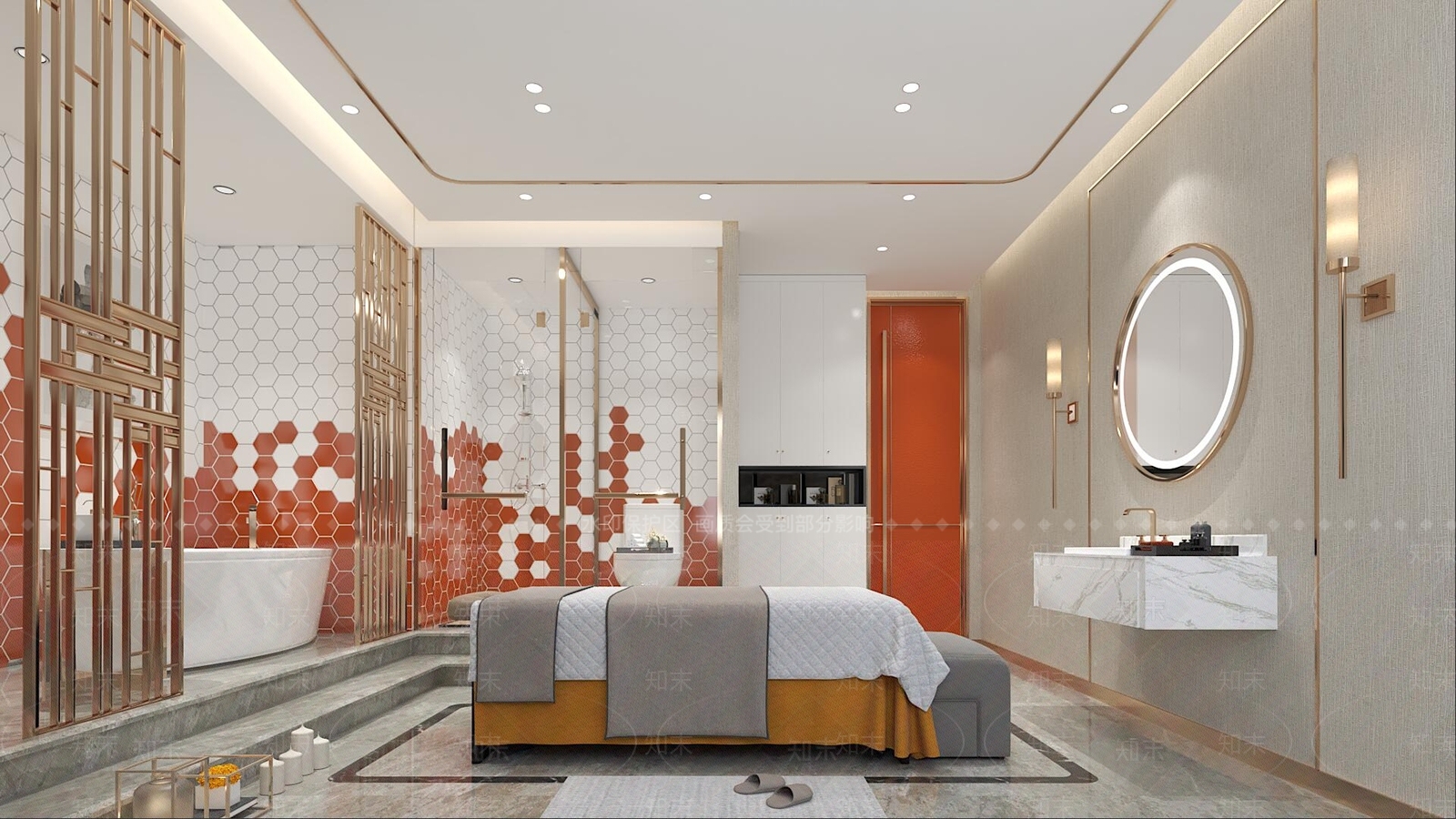 现代美容院3D模型下载【ID:1166664749】