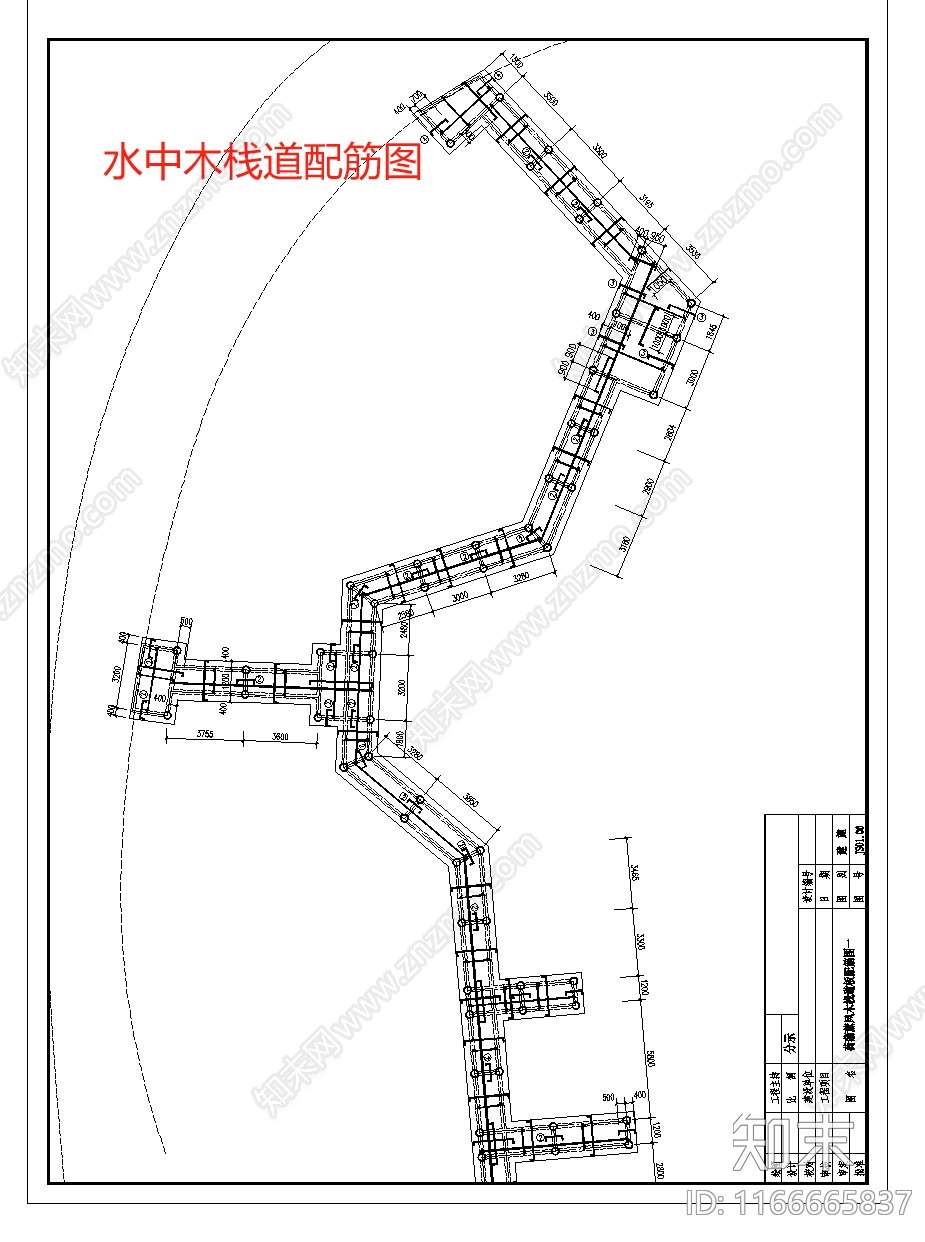 现代中式栈道节点施工图下载【ID:1166665837】