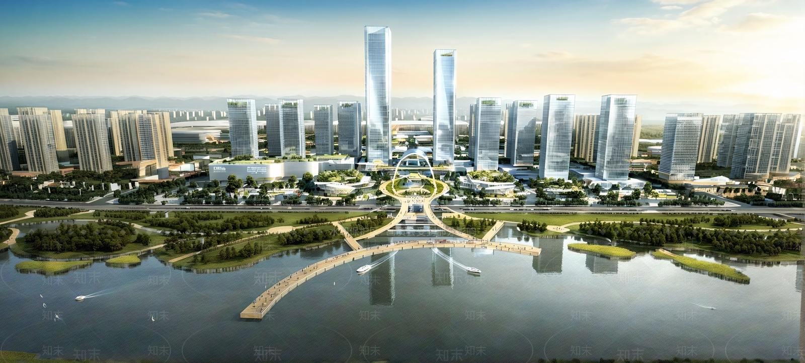 现代简约简模规划SU模型下载【ID:1166682315】