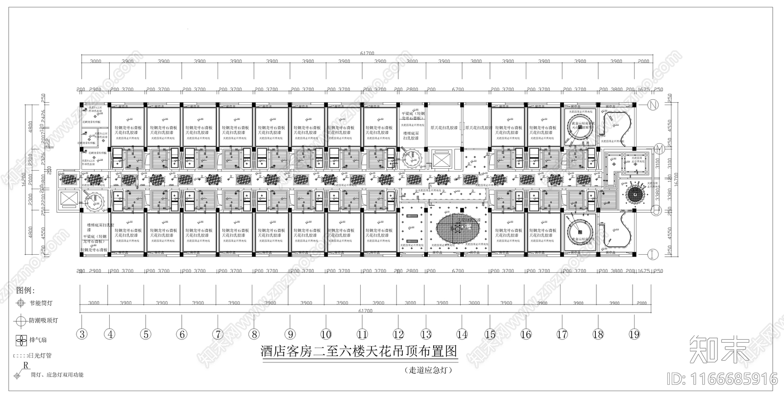 现代酒店cad施工图下载【ID:1166685916】