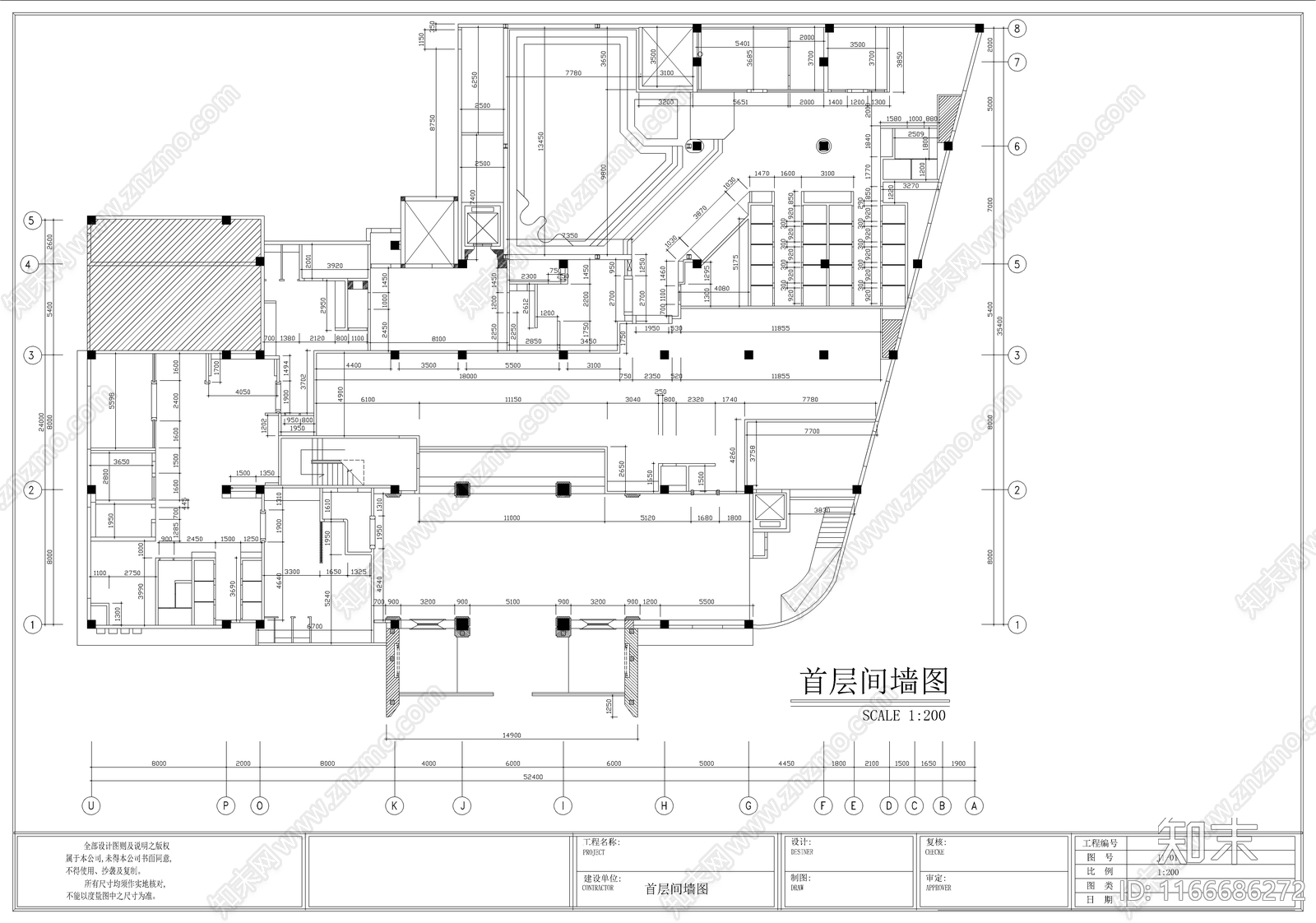 现代其他休闲娱乐空间cad施工图下载【ID:1166686272】