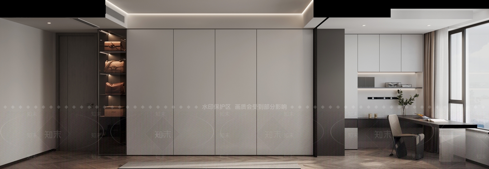 开放式储物展示柜储物柜3D模型下载【ID:1227492092】