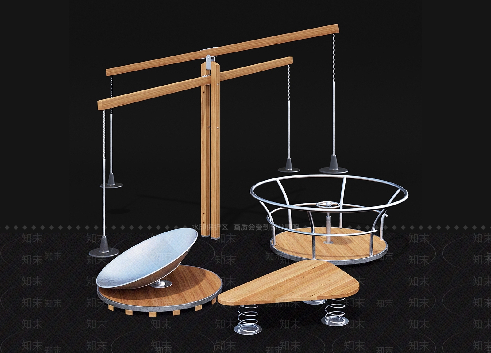 运动器材3D模型下载【ID:1166689710】