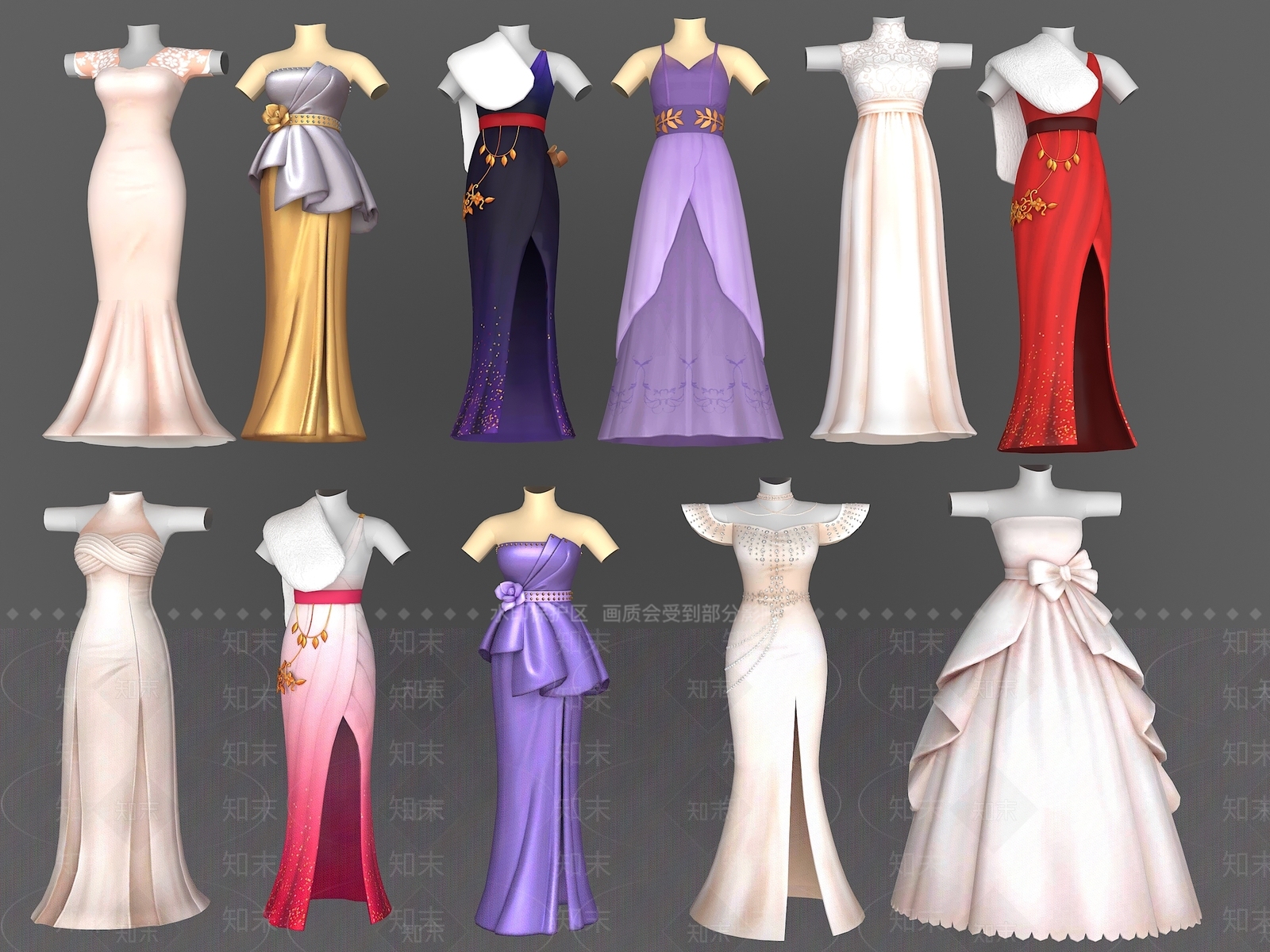 衣服3D模型下载【ID:1166698074】