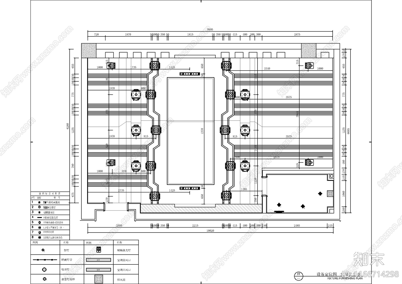 现代KTVcad施工图下载【ID:1166714298】