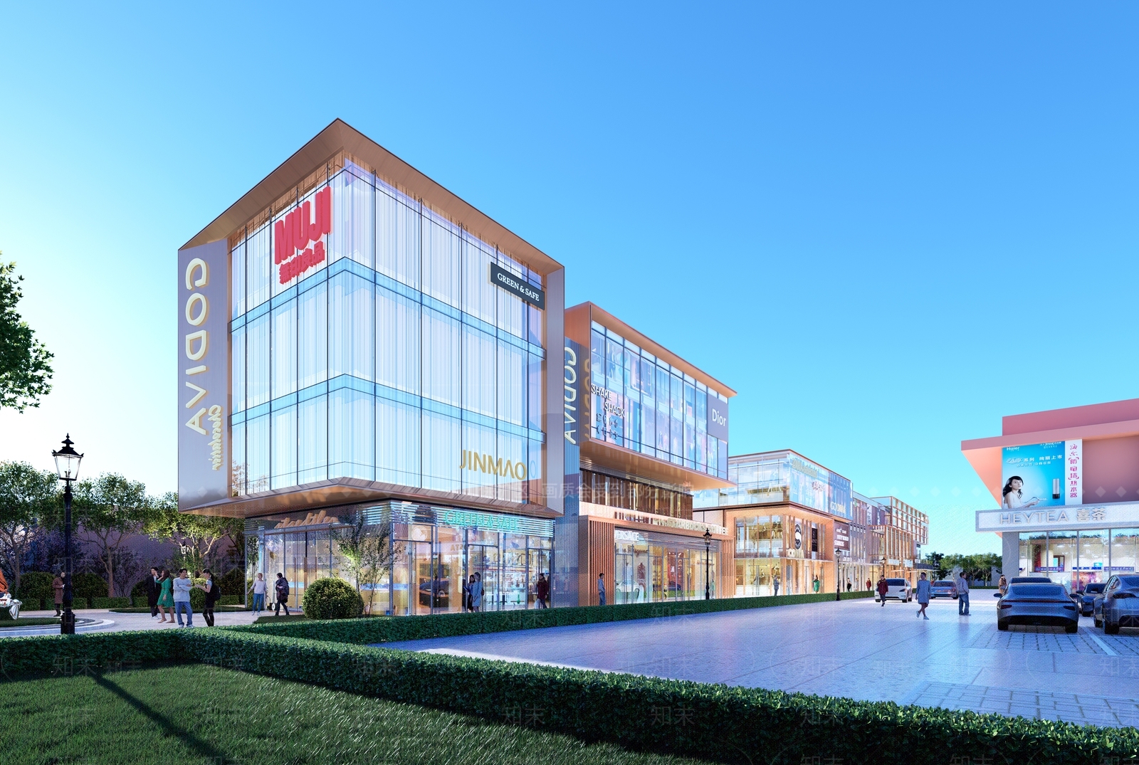 现代其他商业建筑SU模型下载【ID:1167217858】