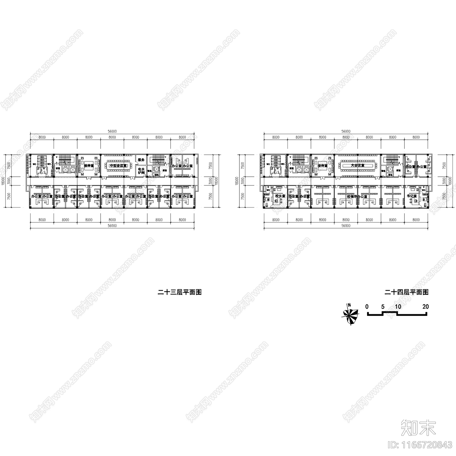 现代学校建筑cad施工图下载【ID:1166720843】