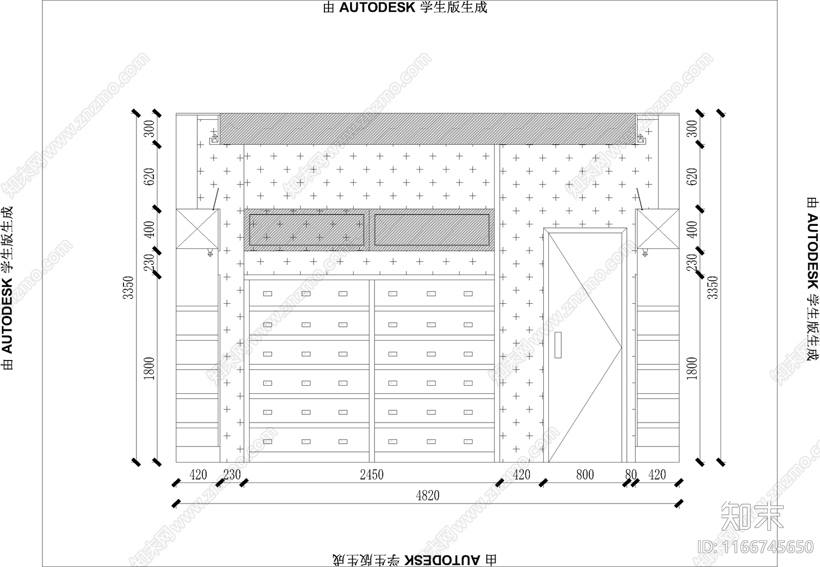 现代便利店cad施工图下载【ID:1166745650】