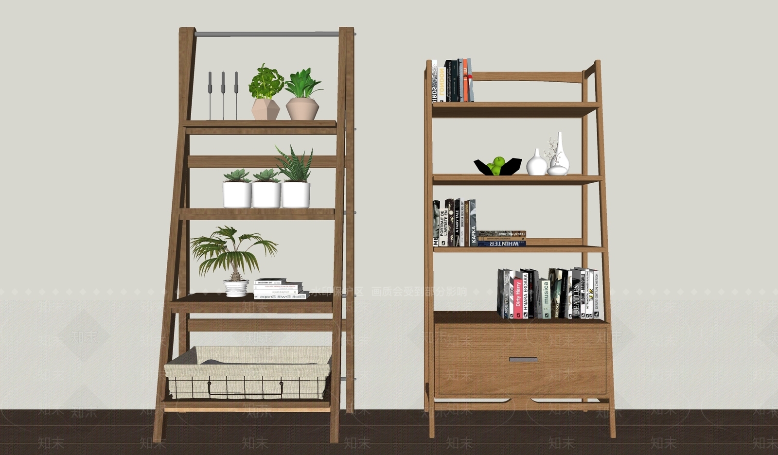 置物架SU模型下载【ID:1166749458】