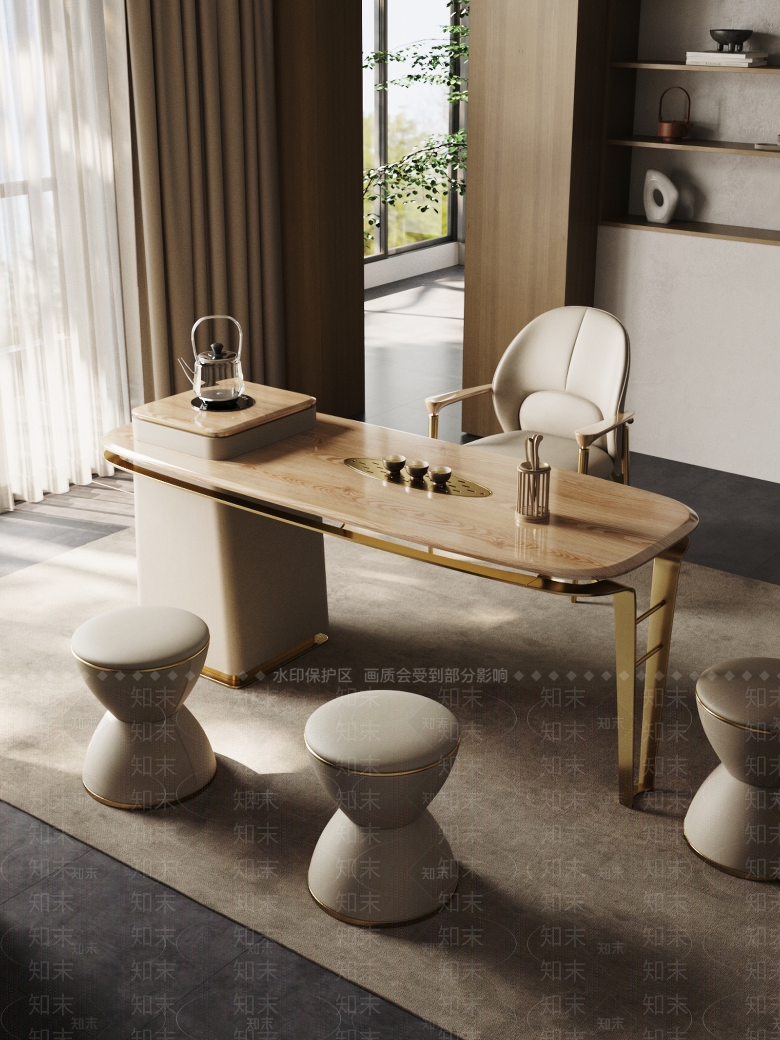 新中式中式其他家具3D模型下载【ID:1166769534】