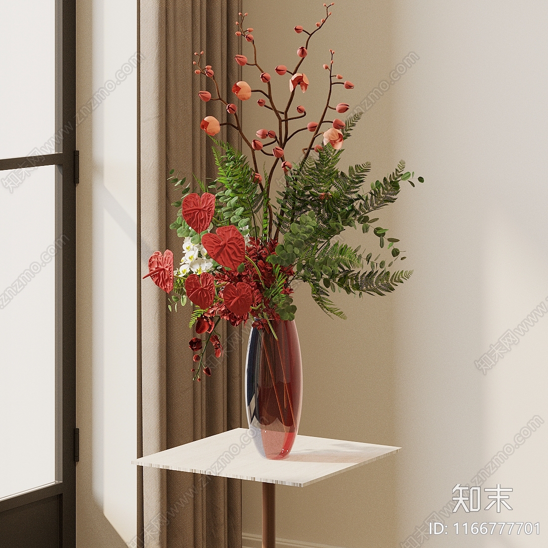 花3D模型下载【ID:1166777701】