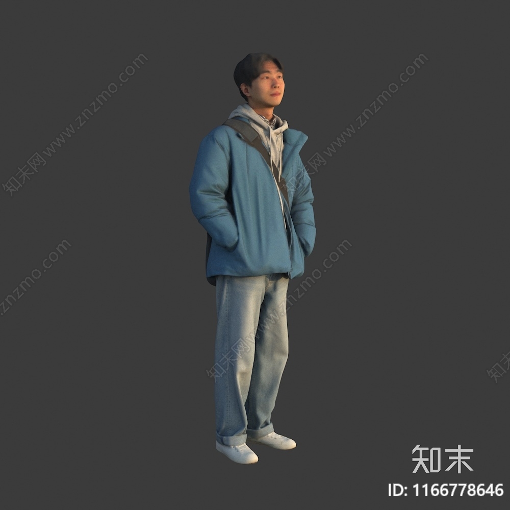 男人3D模型下载【ID:1166778646】