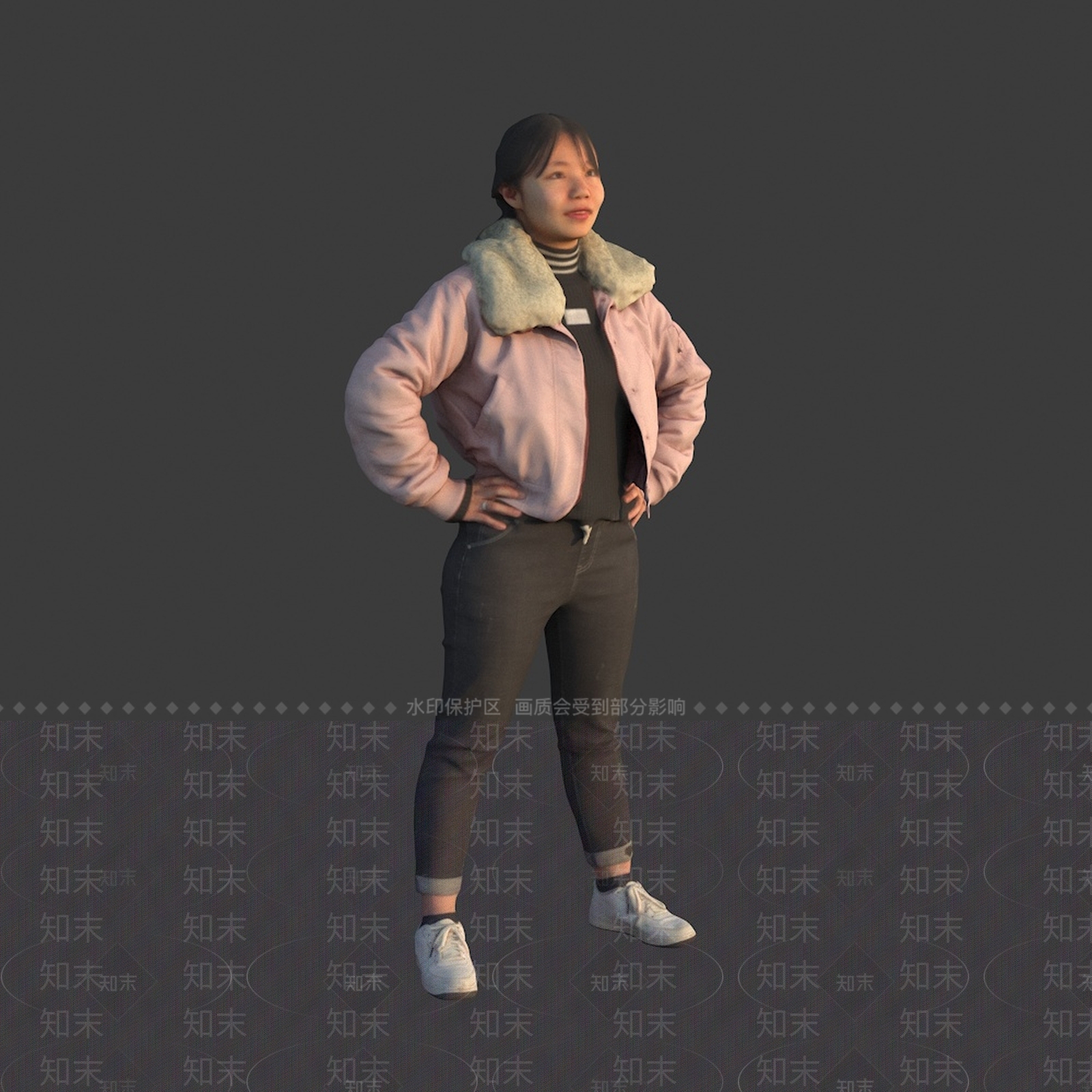 女人3D模型下载【ID:1166778759】