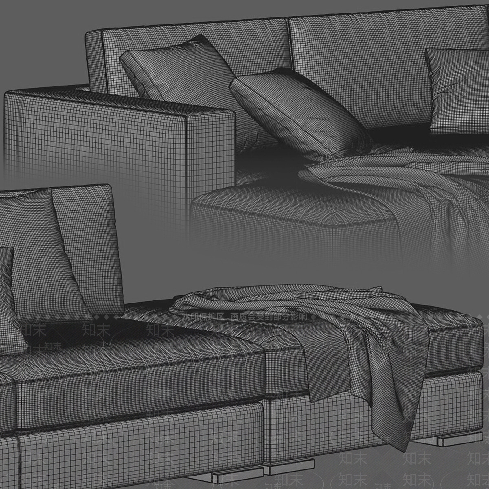 其他沙发3D模型下载【ID:1166782909】