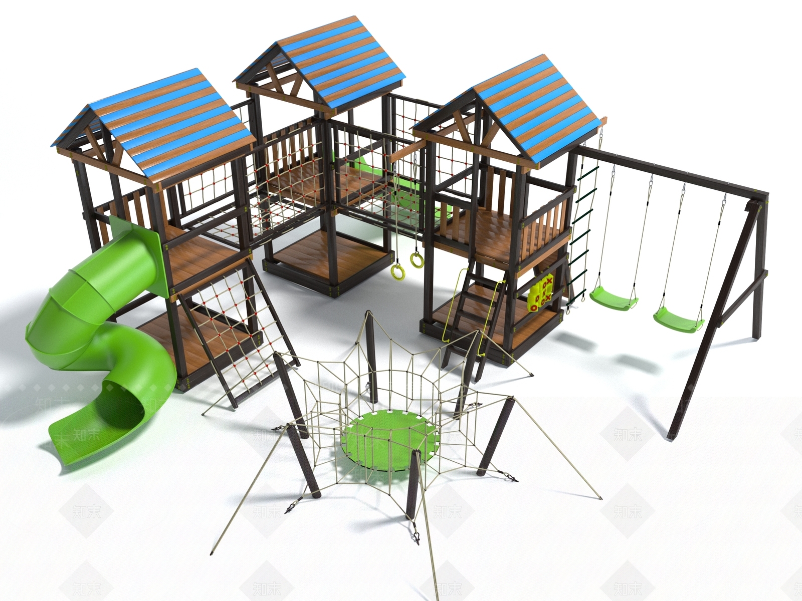 儿童器材3D模型下载【ID:1166786858】