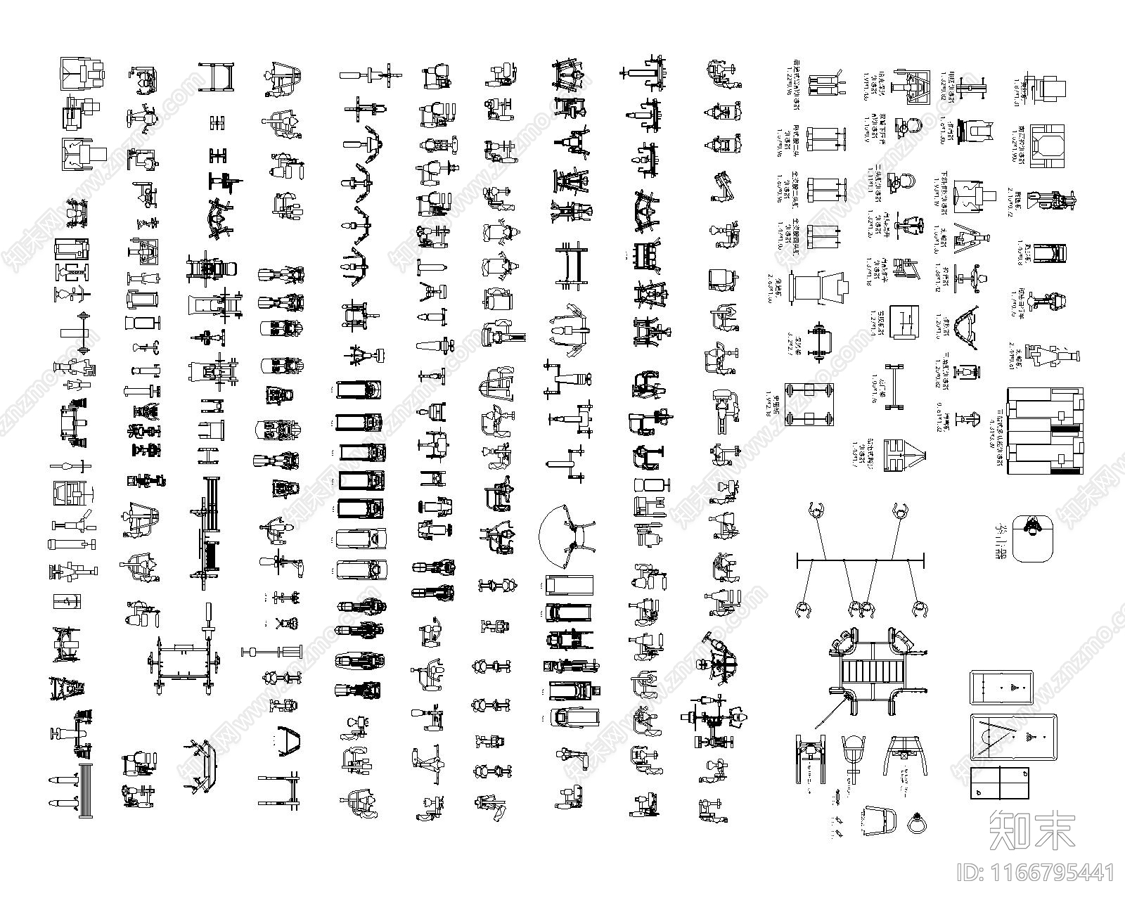 现代运动器材施工图下载【ID:1166795441】