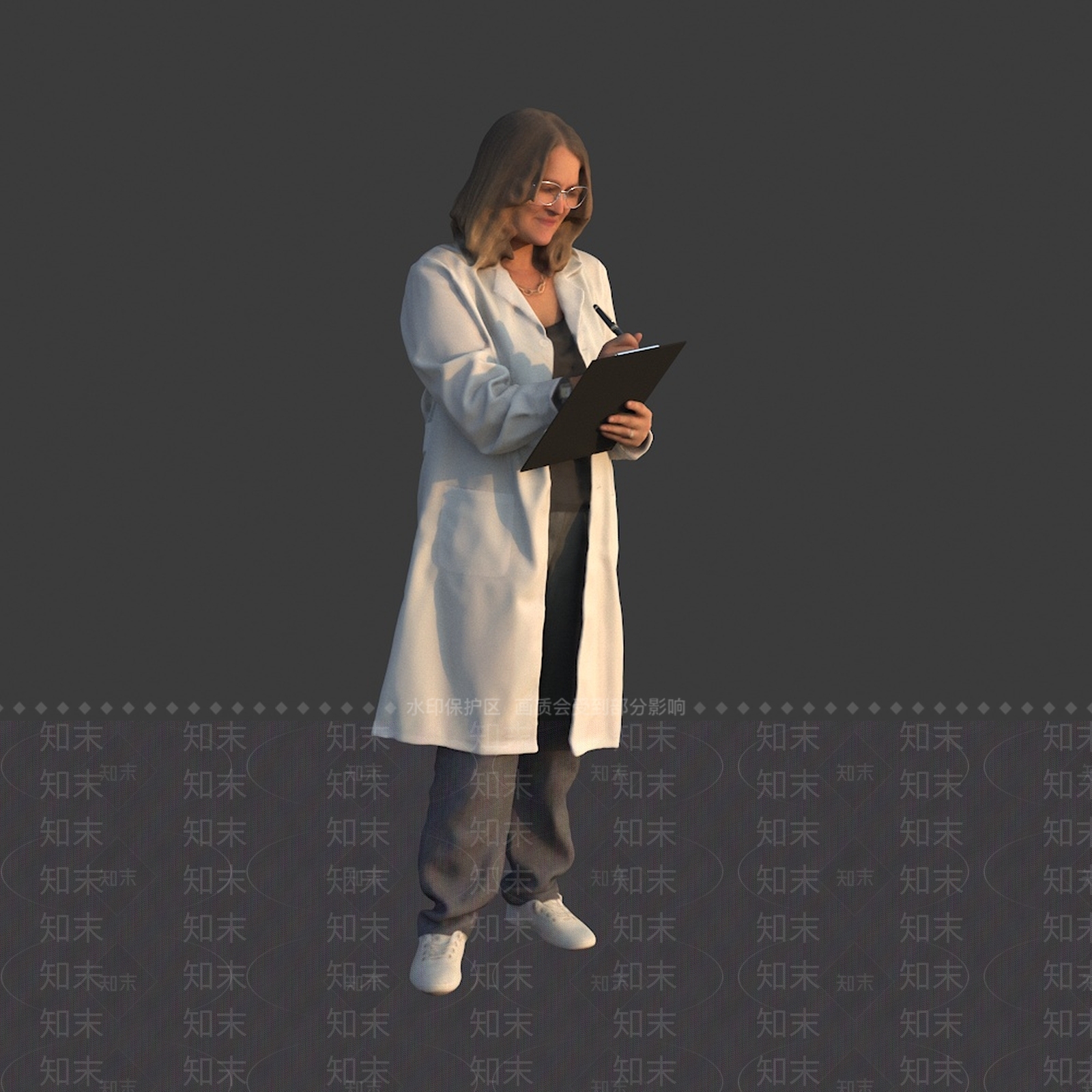 女人3D模型下载【ID:1166822267】