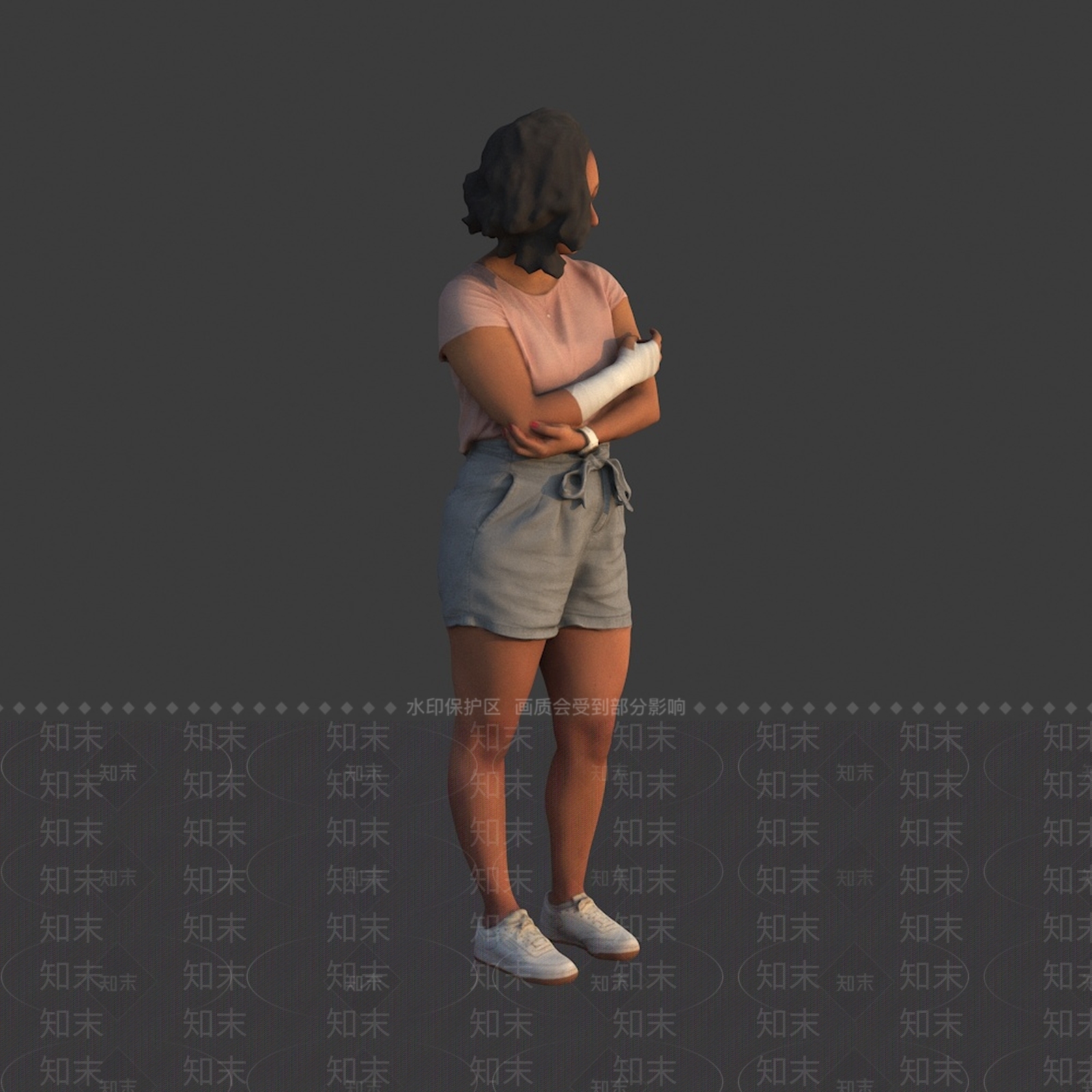 女人3D模型下载【ID:1166823828】
