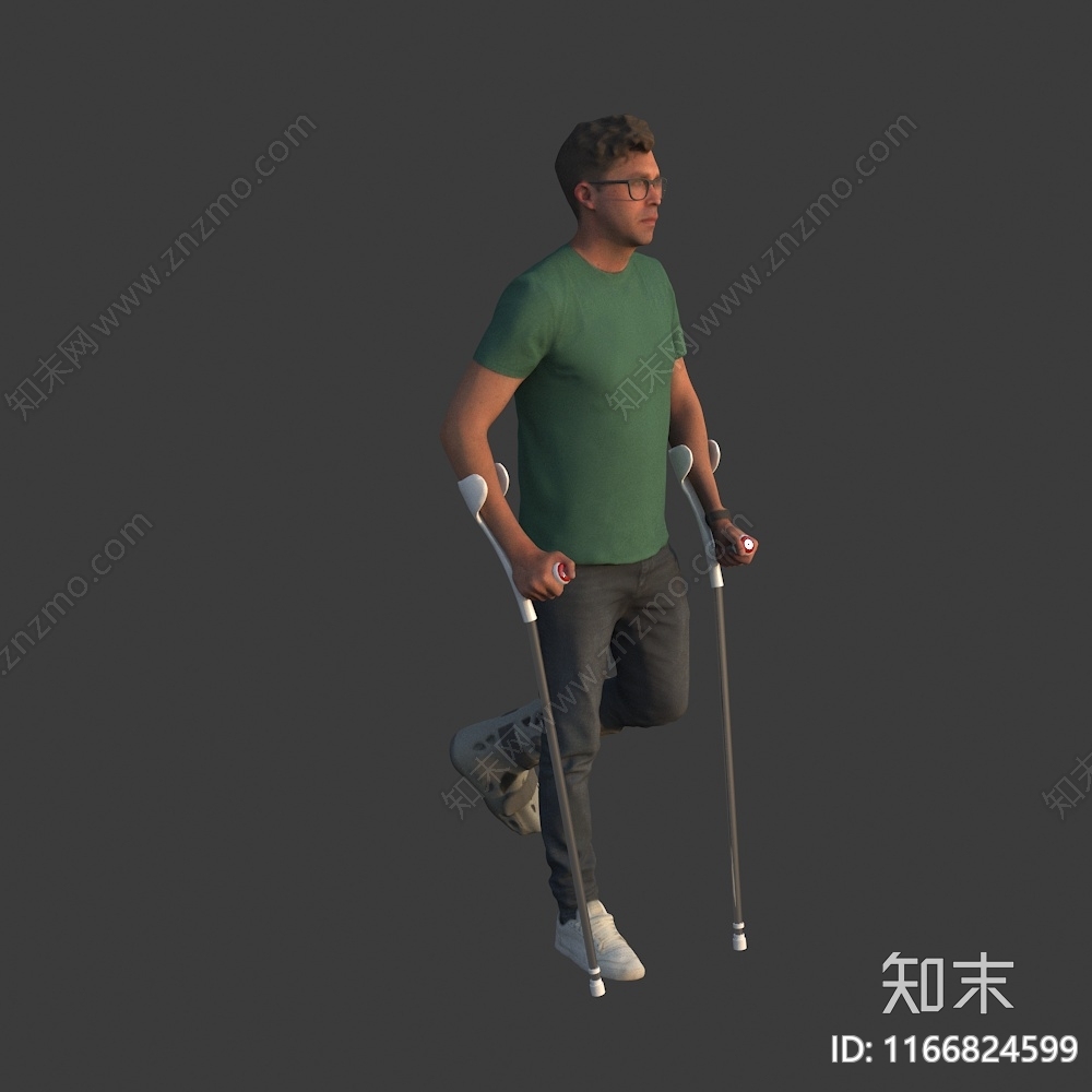 男人3D模型下载【ID:1166824599】