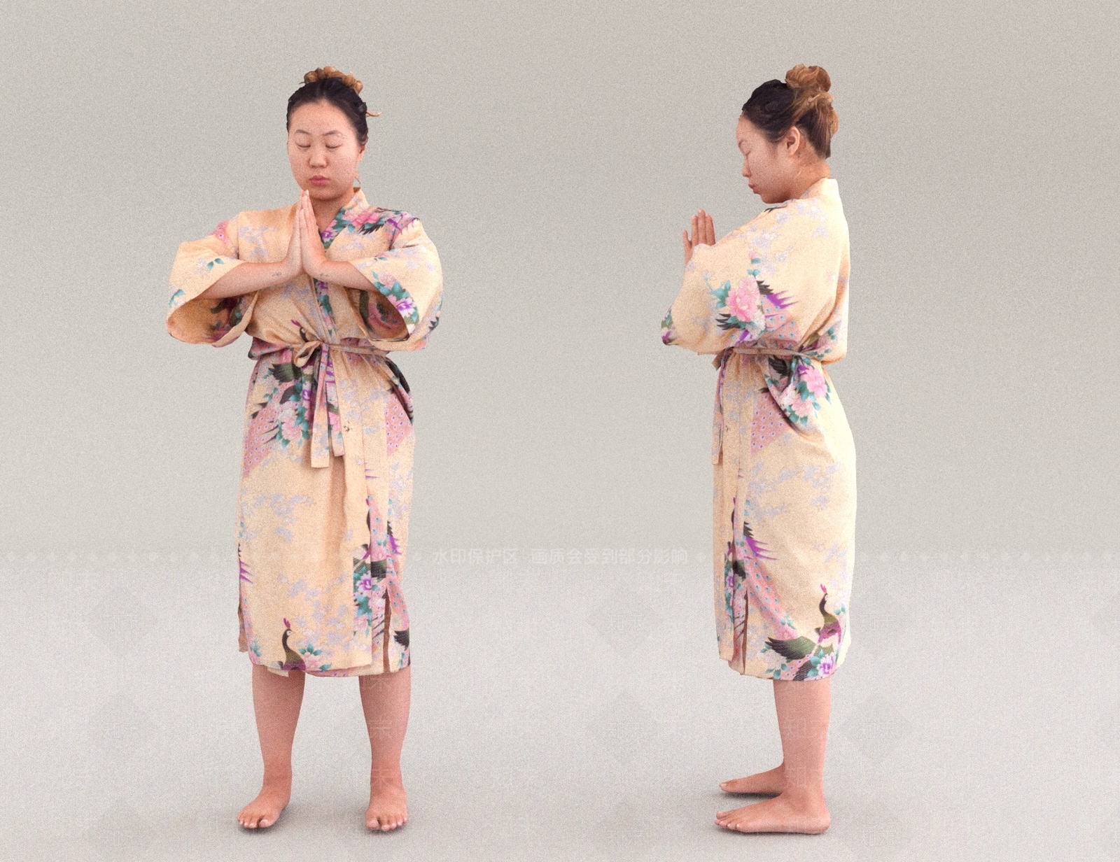 女人3D模型下载【ID:1166825569】