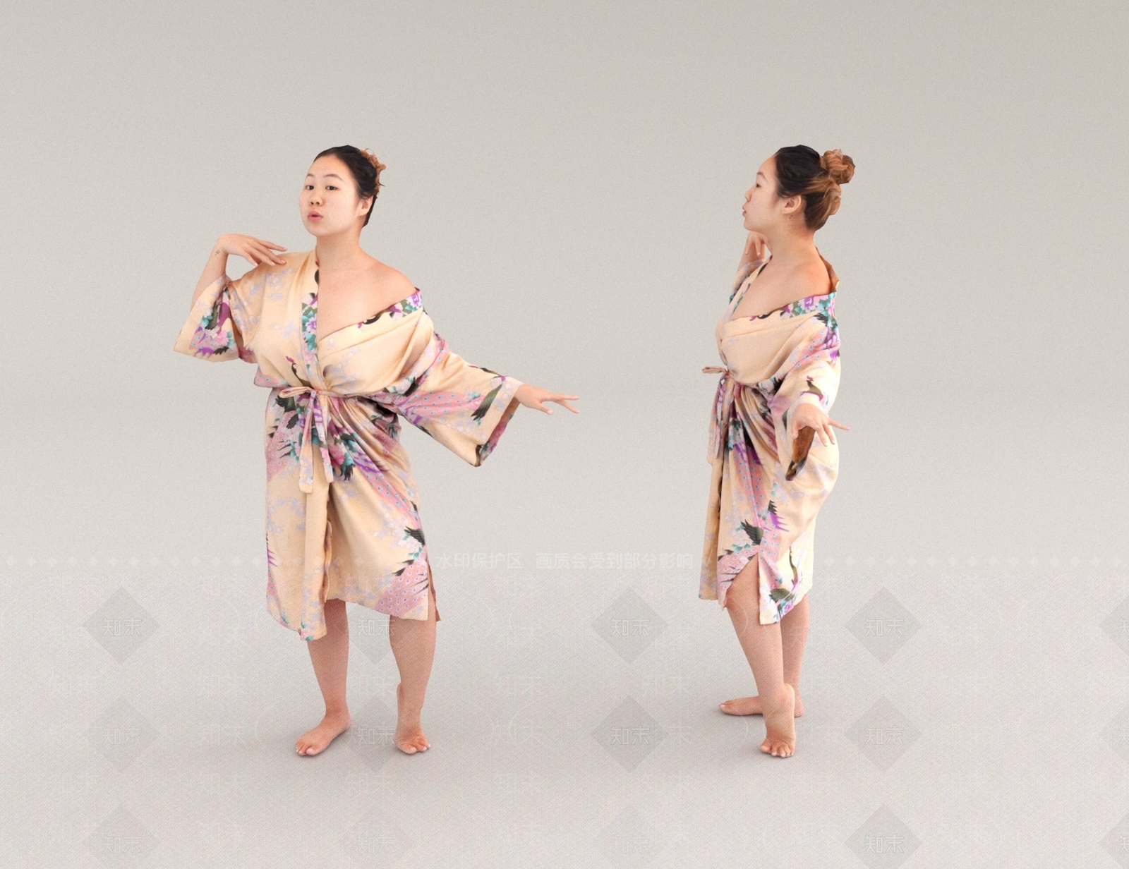 女人3D模型下载【ID:1166825621】