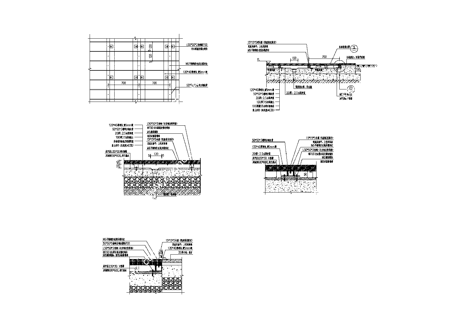 现代庭院cad施工图下载【ID:1166831340】