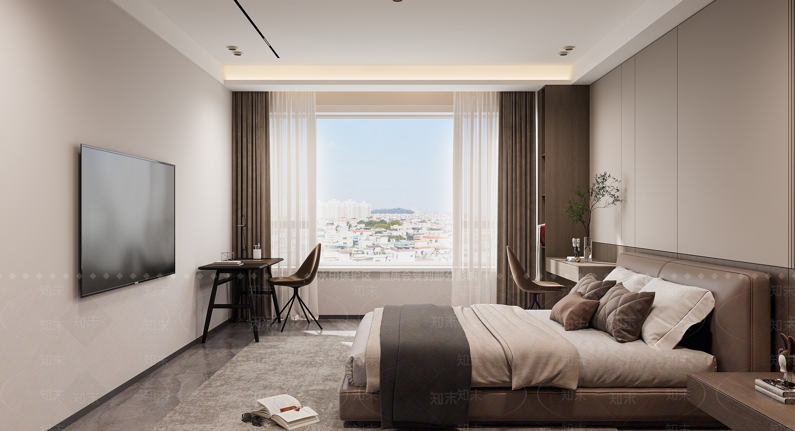 现代衣帽间3D模型下载【ID:1214668162】