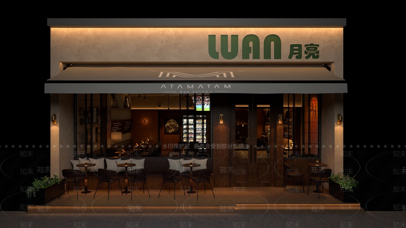 现代其他店铺SU模型下载【ID:1166839391】