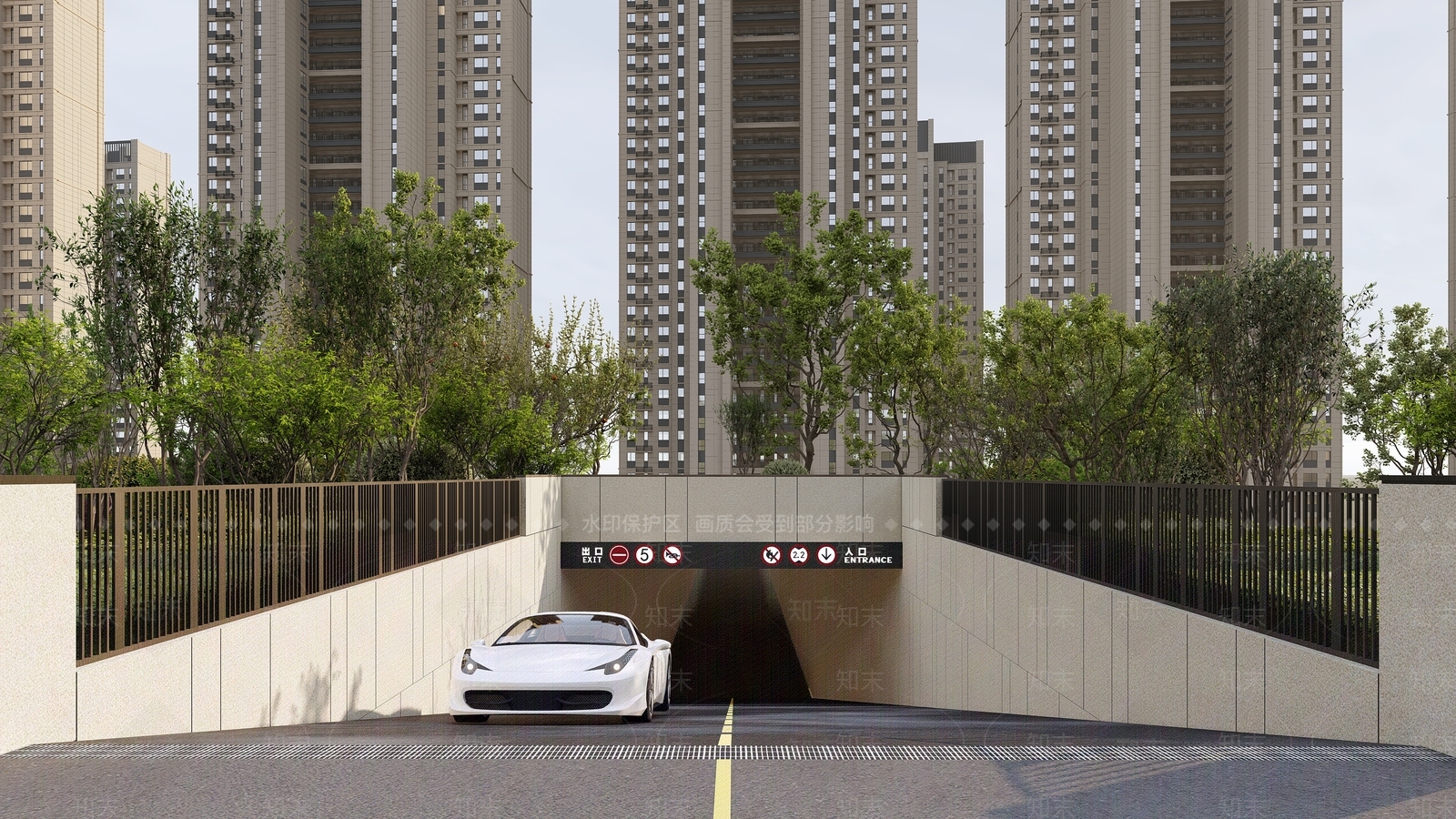 现代其他景观小建筑SU模型下载【ID:1166846524】