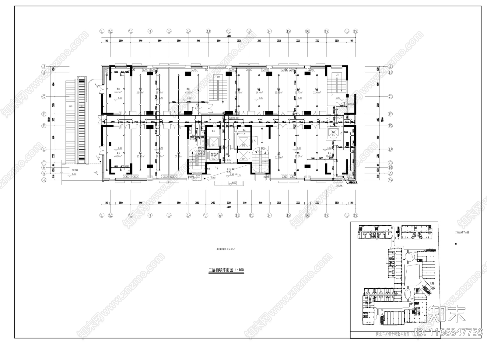 现代给排水图cad施工图下载【ID:1166847759】