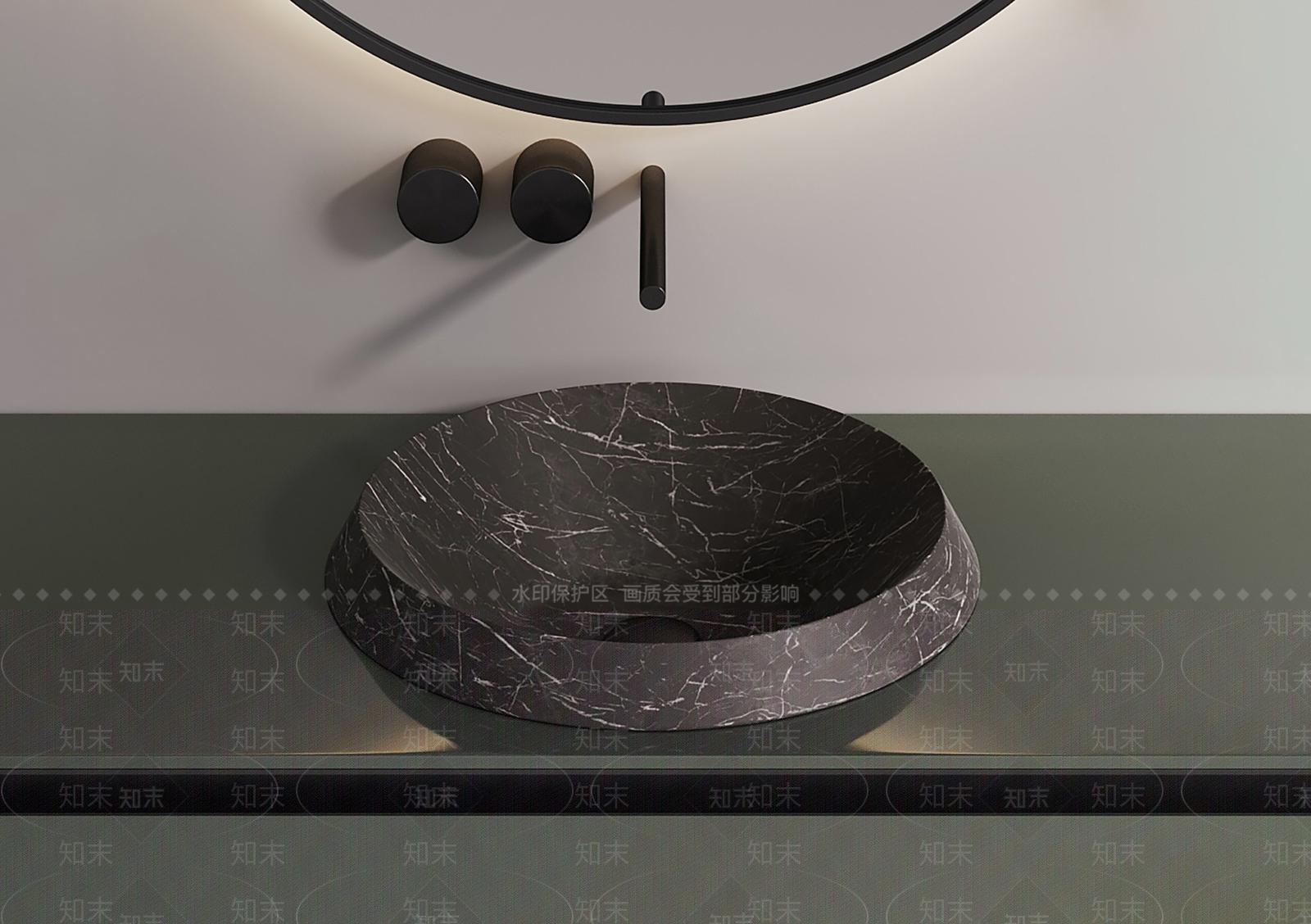 洗手台3D模型下载【ID:1166858185】