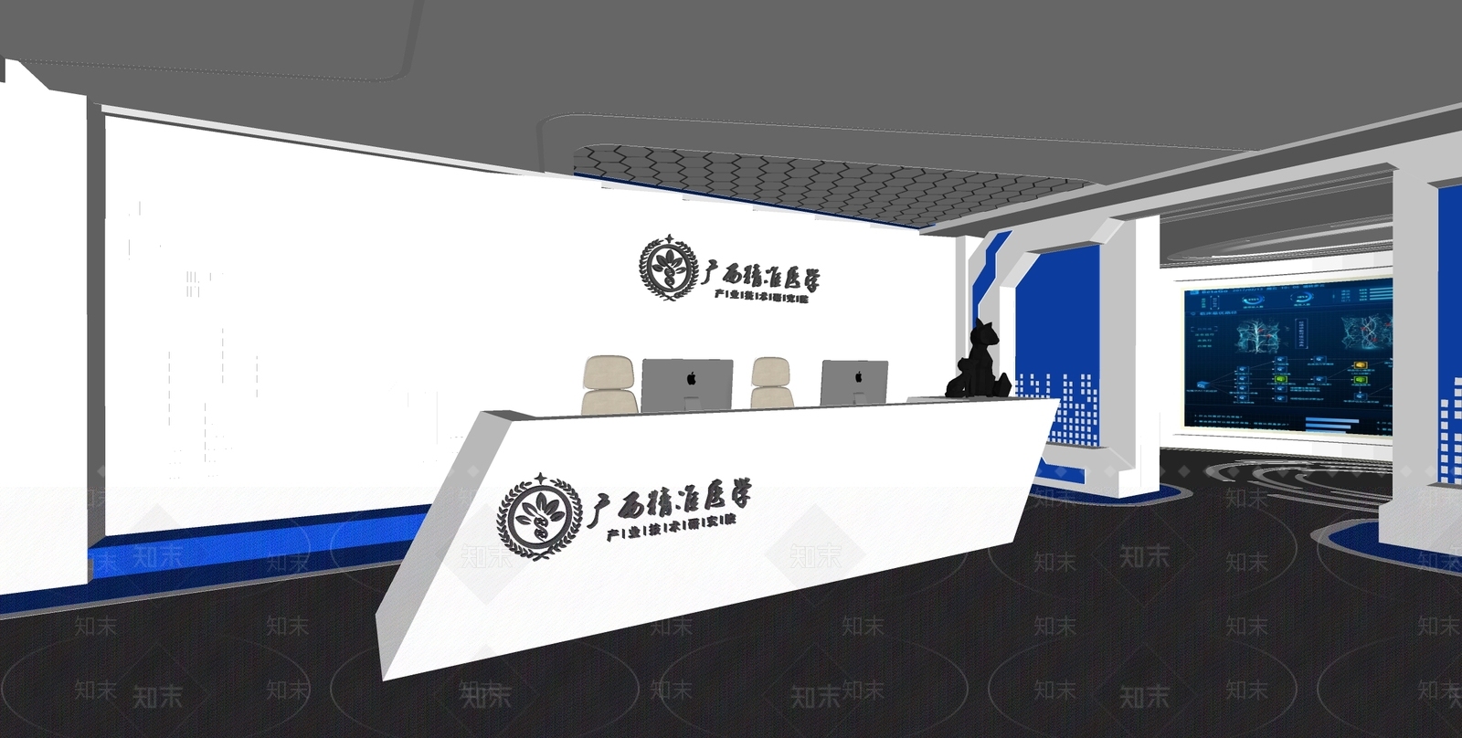 现代其他展厅SU模型下载【ID:1166861084】