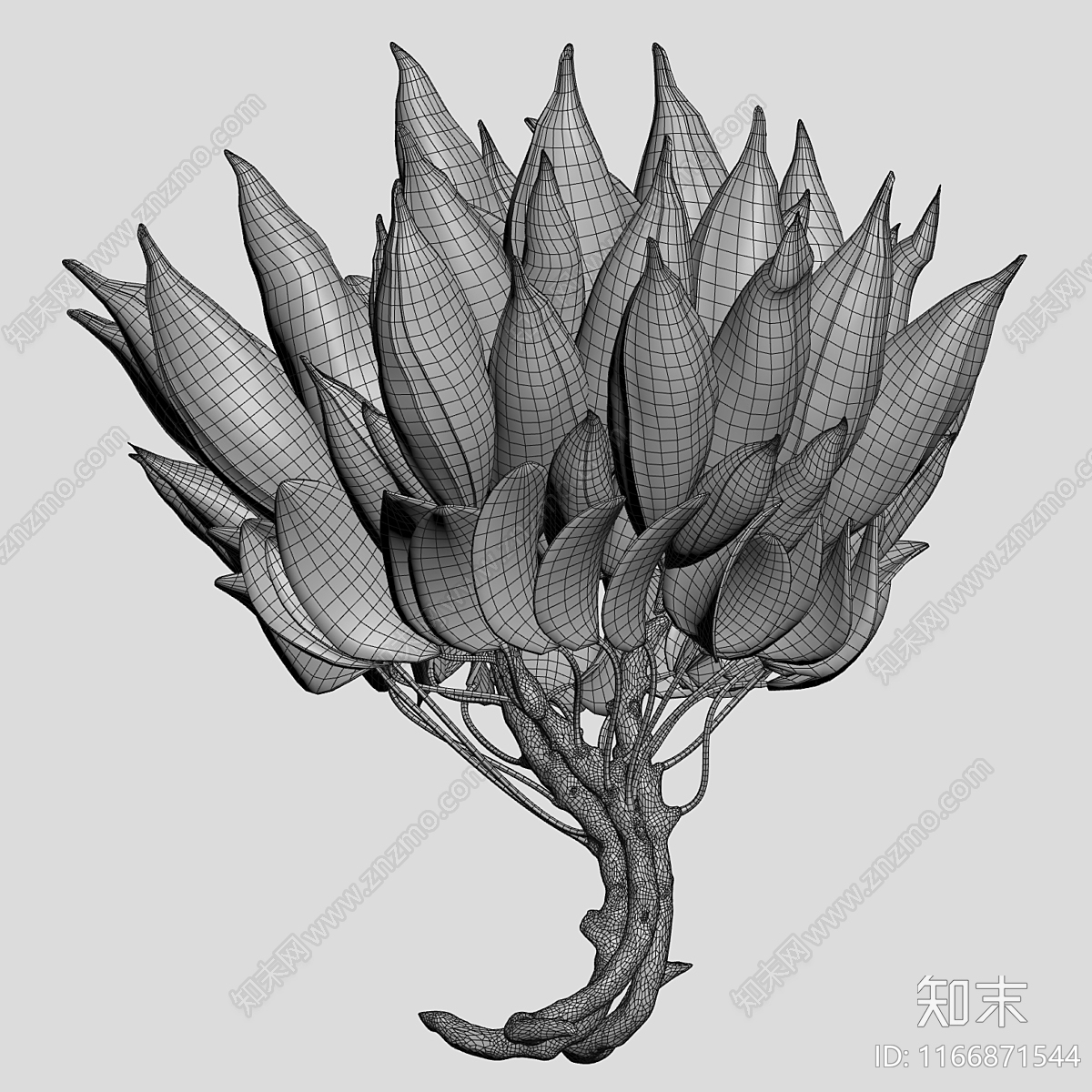 花艺3D模型下载【ID:1166871544】