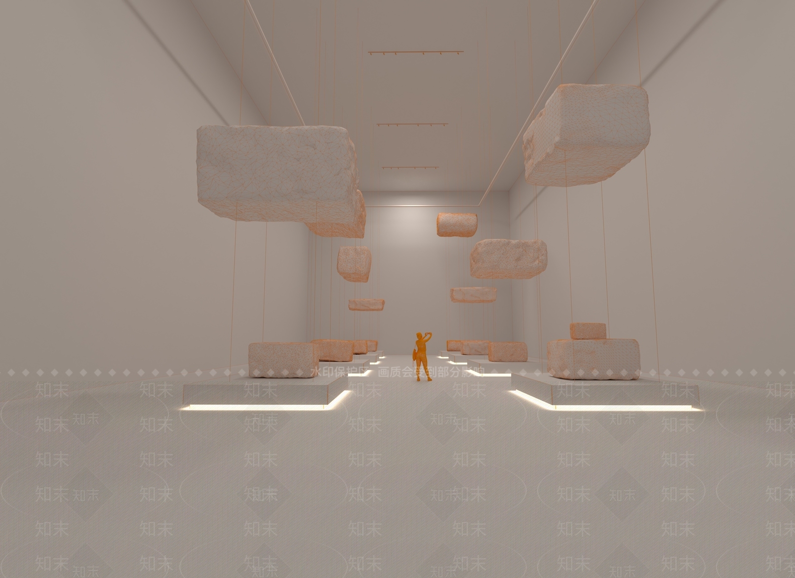 现代工业博物馆3D模型下载【ID:1166877198】