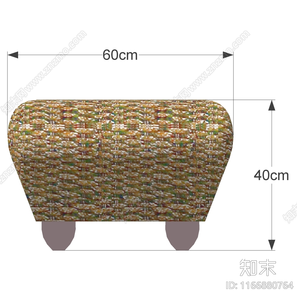 轻奢北欧其他凳子SU模型下载【ID:1166880764】