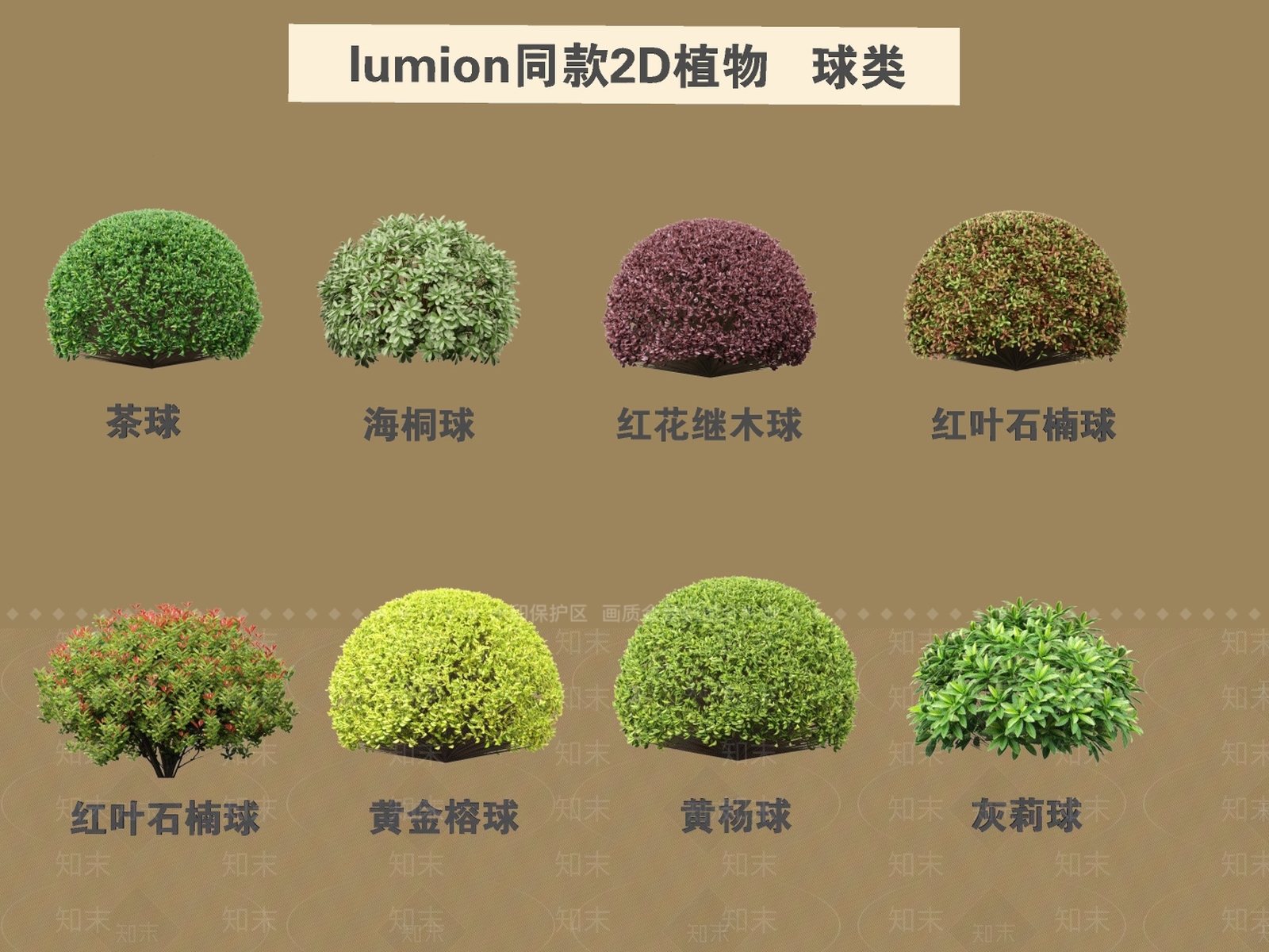 灌木SU模型下载【ID:1166885382】