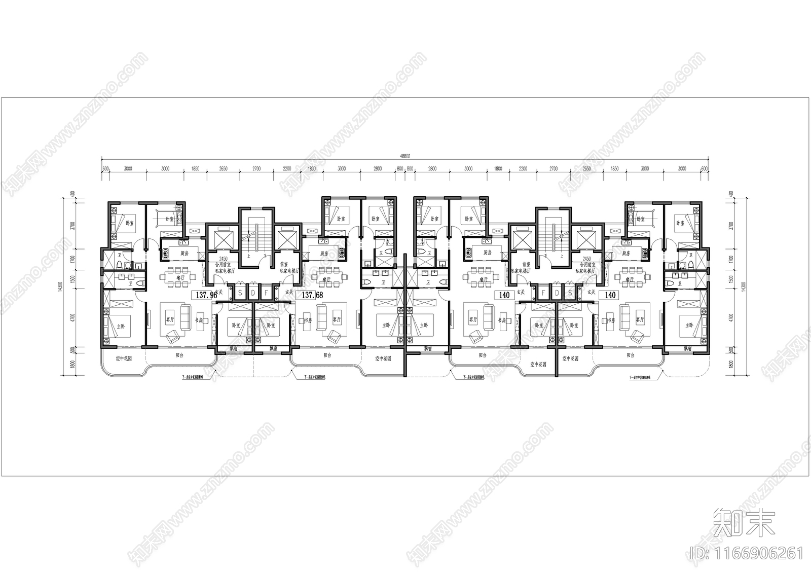 建筑平面图施工图下载【ID:1166906261】