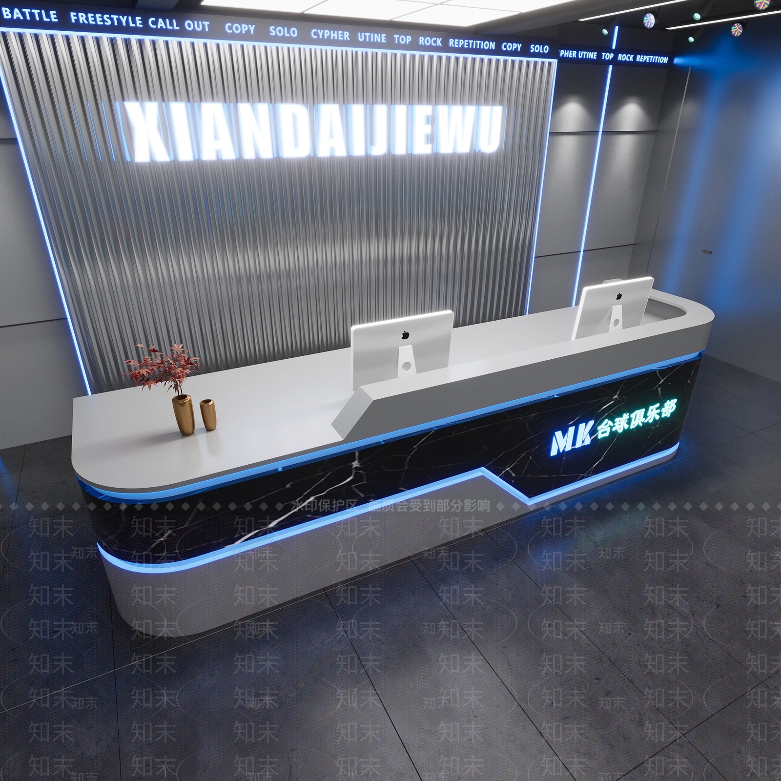 工业前台3D模型下载【ID:1166907377】
