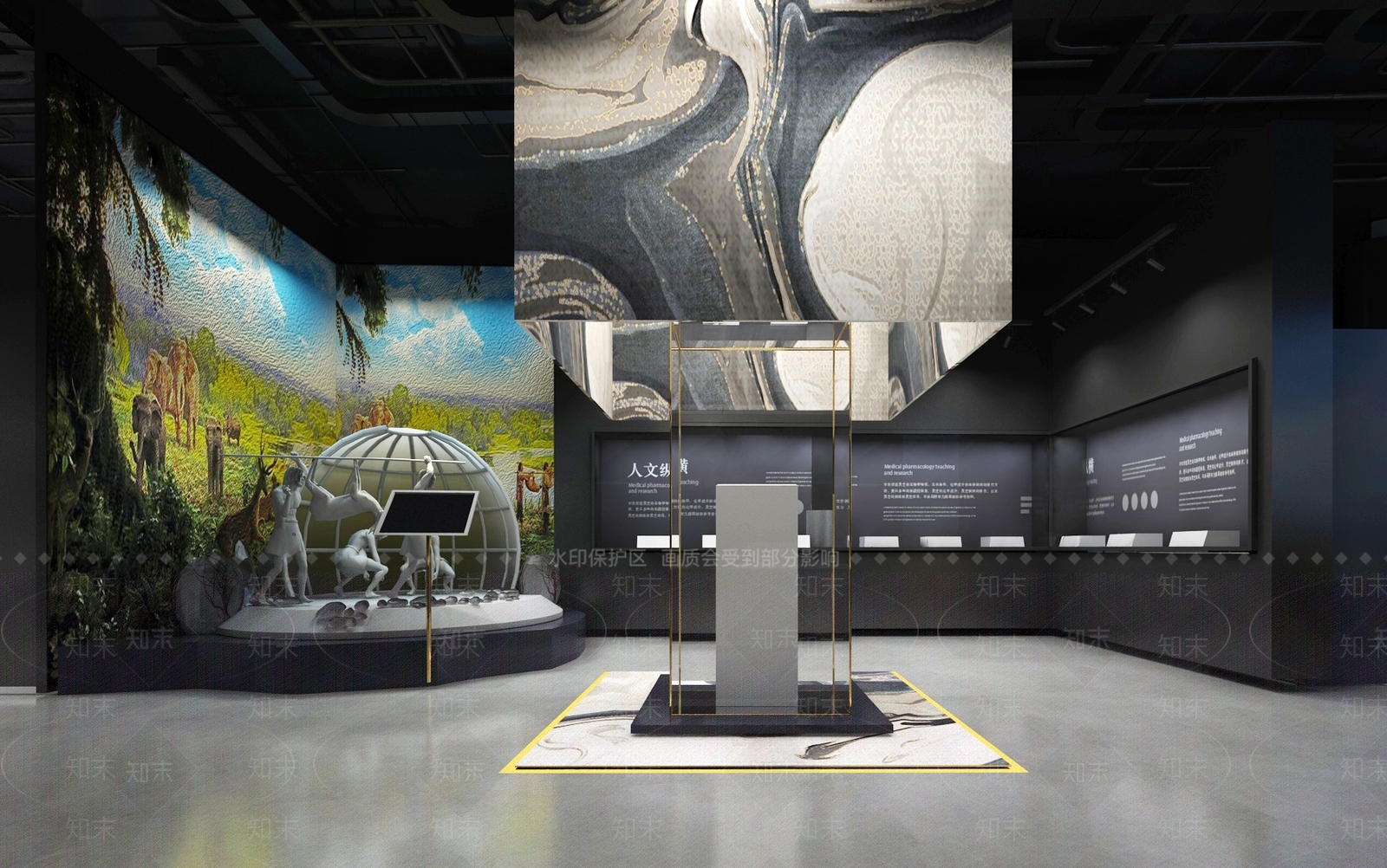 现代博物馆3D模型下载【ID:1166953910】