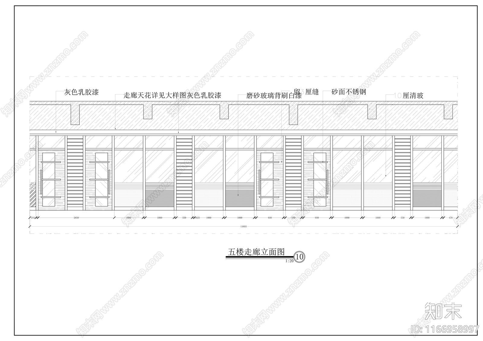 现代医院cad施工图下载【ID:1166958997】