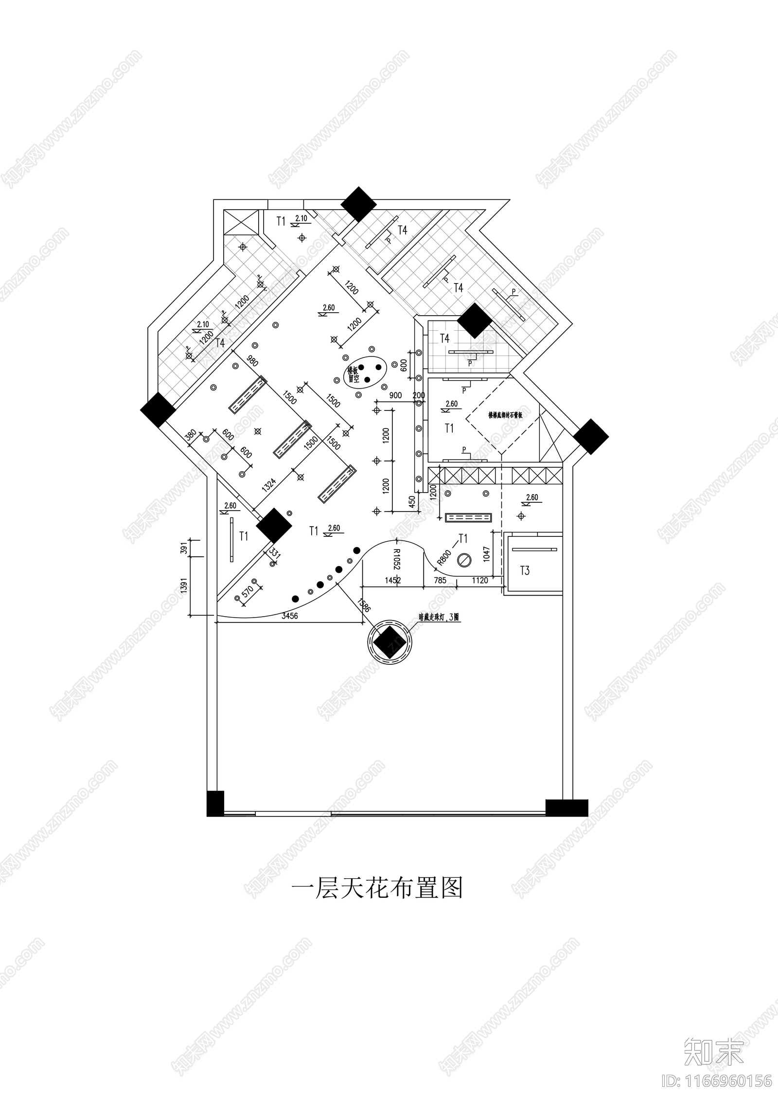 现代医院cad施工图下载【ID:1166960156】