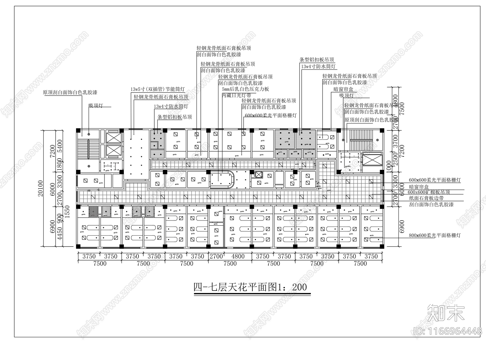 现代医院cad施工图下载【ID:1166964448】