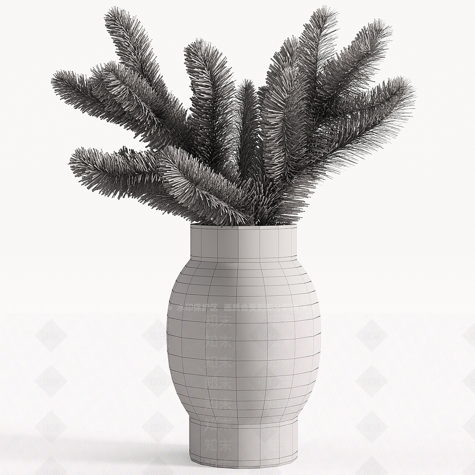 花艺3D模型下载【ID:1166965101】